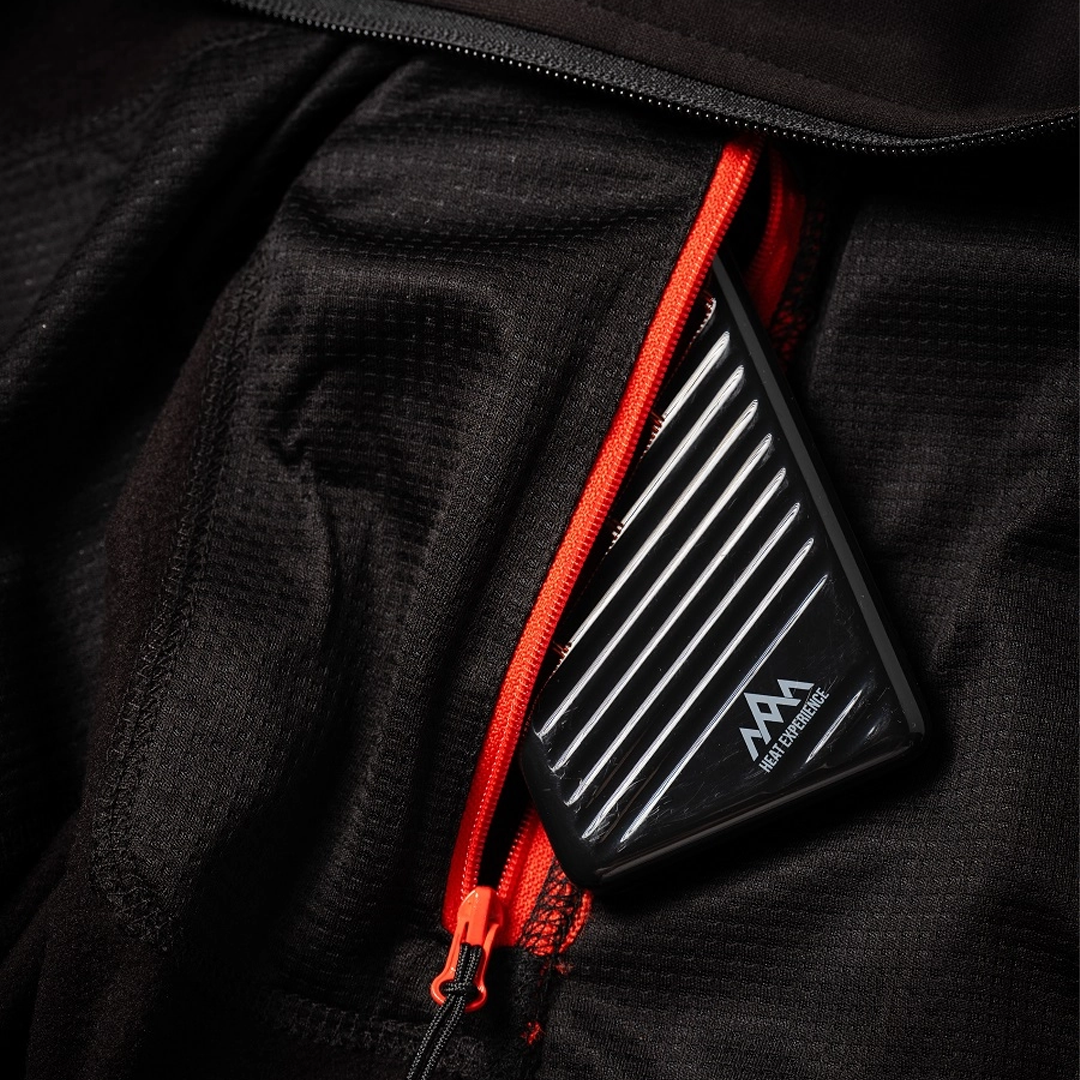 HeatX - Lämmitettävä liivi Fleece Naisten – Musta