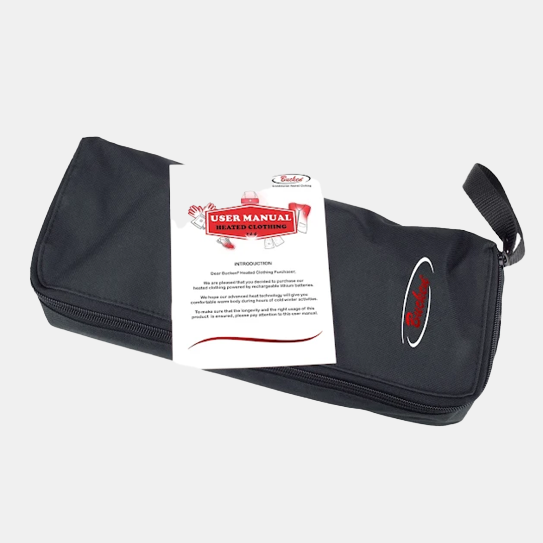 Bucken - Värmehandskar Svart/Antracit, Värmehandskar, från Bucken, hos Heat North