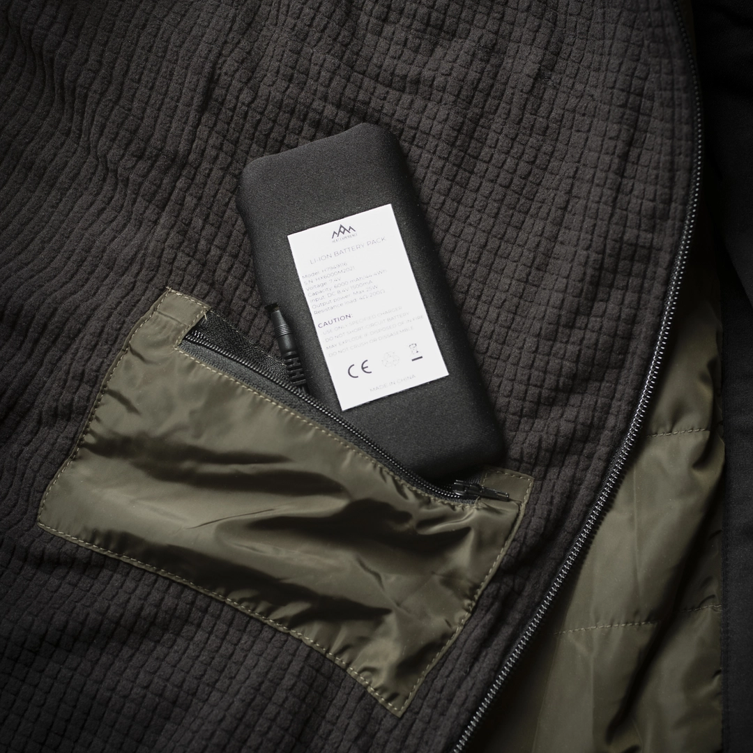 HeatX - Värmeväst Jakt Dam – Green/Black, , från Heat Experience, hos Heat North