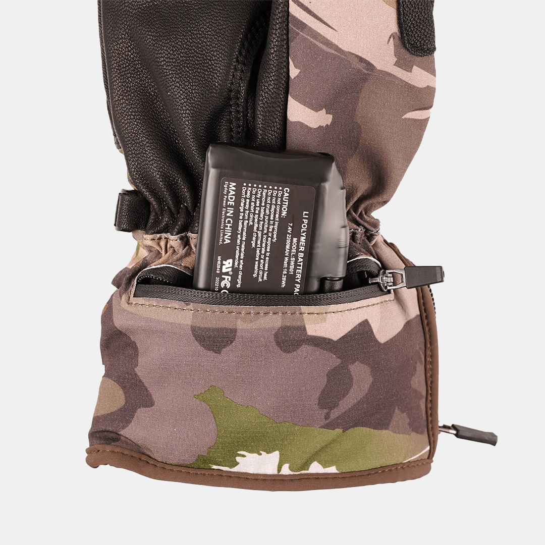 Savior Heat - Maastokuvioidut Lämpökäsineet metsästykseen