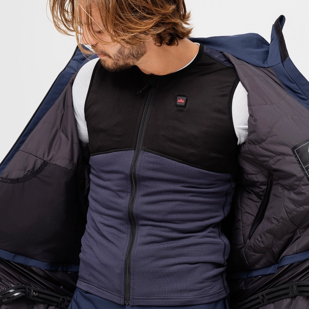 HeatX Lämmitettävä liivi Innerlager Unisex – Laivastonsininen/Musta