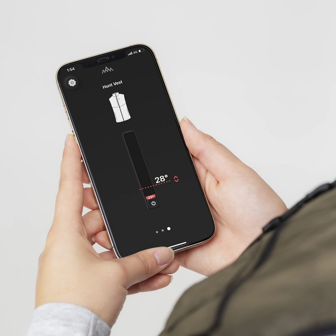 HeatX Lämmitettävä liivi Jakt Dam V2 – Oliivinvihreä