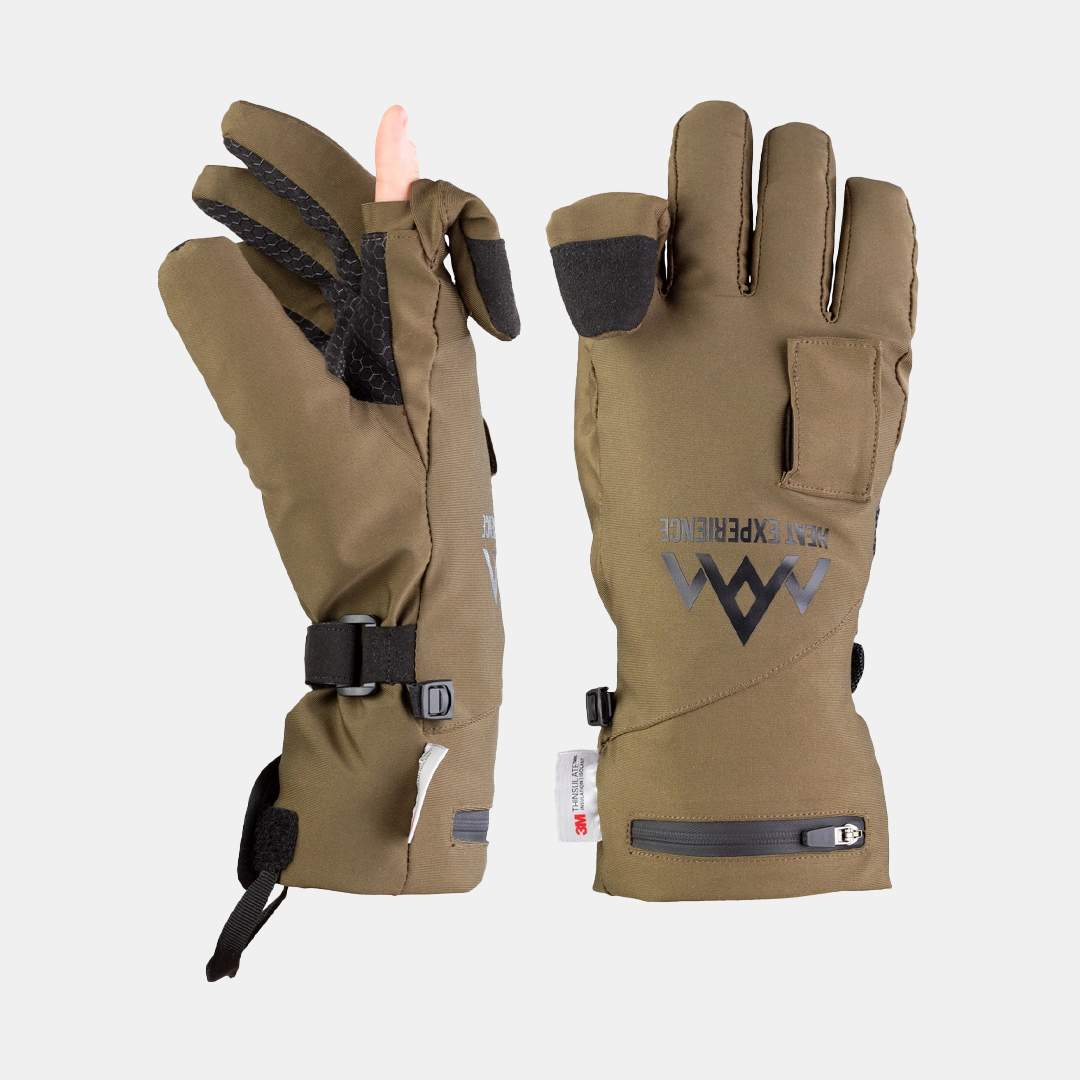 HeatX - Lämmityskäsineet Metsästykseen – Oliivinvihreä