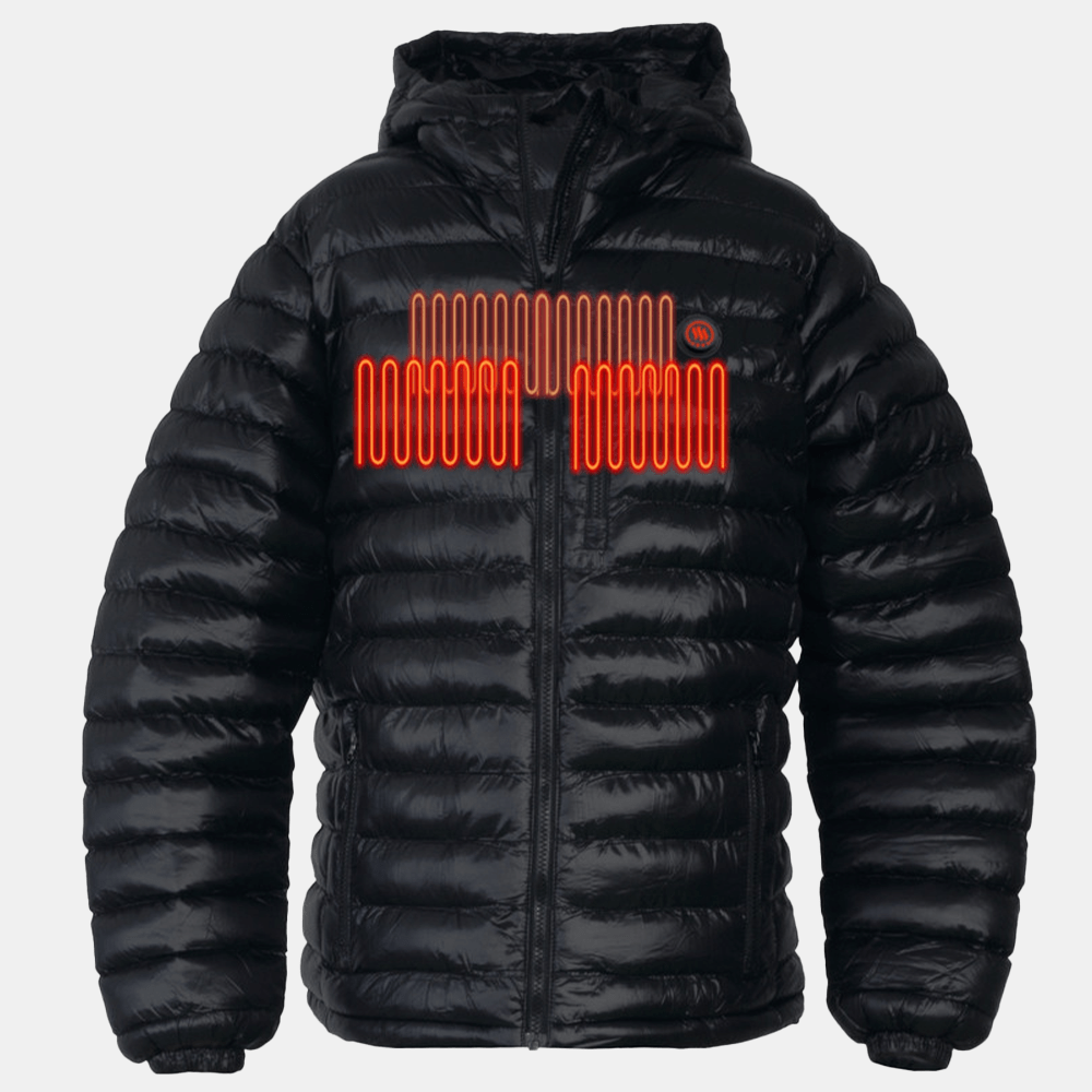 Glovii - Värmejacka Herr Svart, Värmejackor, från Glovii, hos Heat North