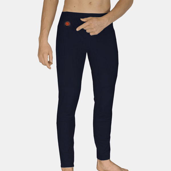 Glovii - Värmeunderställsbyxor Svart